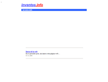 Tablet Screenshot of inventos.info